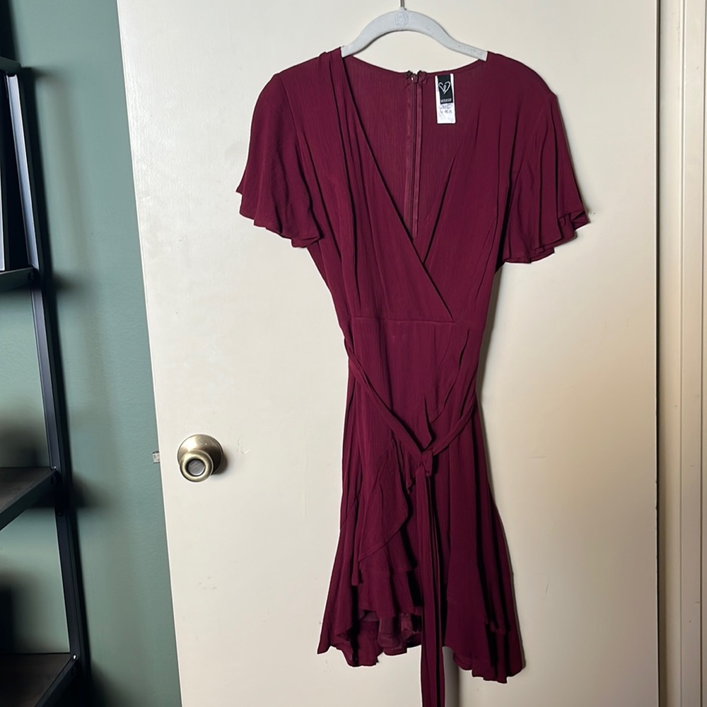 Windsor Maroon Dress